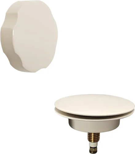 Miniatura 17 de Westbrass A50TE-07 - Moldura de repuesto estándar de 1-1/2 pulgadas para ensamblajes de desagüe de baño de accionamiento por cable, níquel satinado