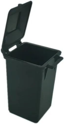 Miniatura 6 de Mini cubo de basura vehículo juguete conjunto - Niños simulan jugar reciclaje ABS camión conjunto