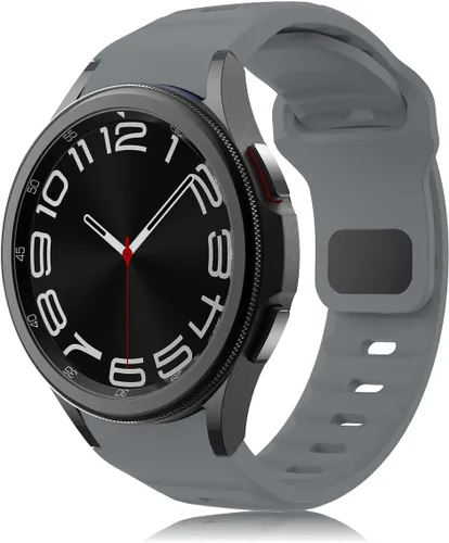 Miniatura 17 de Correa resistente sin huecos para Samsung Galaxy Watch Band 8 1.732 in 1.575 in/Galaxy Watch 8 Classic Band 1.811 in, correa deportiva de silicona