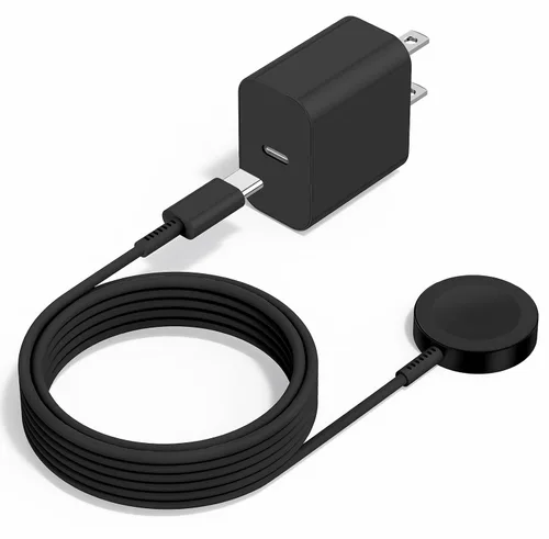 Upgraded Apple Watch Charger, Magnetic Fast Charger, USB C Charger Block Plug Adapter with 3FT iWatch Portable Wireless Fast Charging Cable Cord for