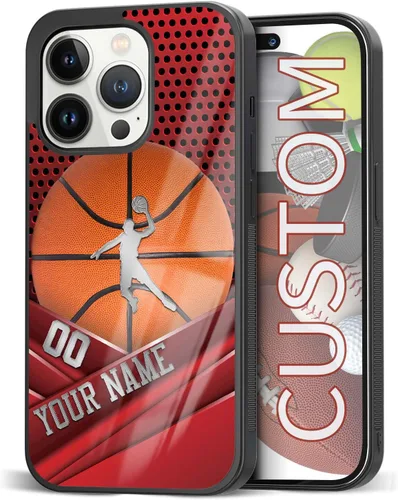 Miniatura 20 de Fundas de teléfono personalizadas con nombre, diseño vintage con textura de metal para iPhone 6, 7, 8, 11, 12, 13, 14, 15, 16, 17 Pro Max Plus Mini