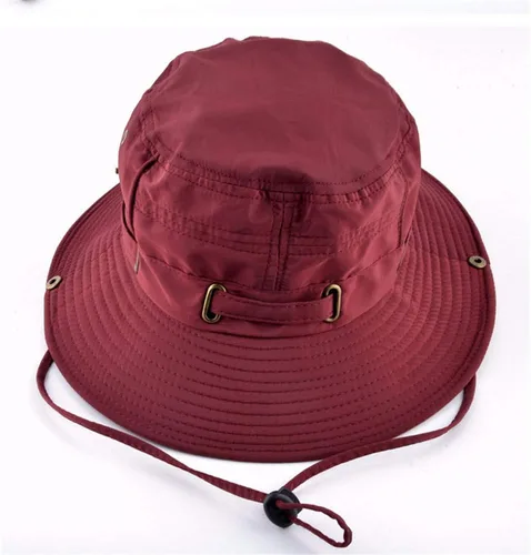 Miniatura 3 de Sombrero táctico de verano para hombre, a prueba de sol, militar, plano, sombrero de pescado, sombrero de pescado, sombrero ligero