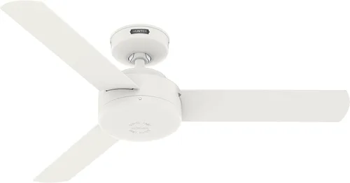 Miniatura 18 de Hunter - Ventilador de techo de 44 pulgadas para interiores sin luz - Ventilador de techo moderno sin luz, 3 aspas, montaje estándar