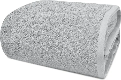 Miniatura 28 de DAN RIVER Paquete de 1 toalla de baño jumbo de 40 x 80 pulgadas, toallas de baño extragrandes de secado rápido para baño, toallas suaves y Verde