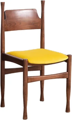 Miniatura 22 de Sillas de comedor, modernas sillas de comedor de madera, silla de cocina tapizada, taburete sin brazos de granja, silla ocasional para cocina, sala
