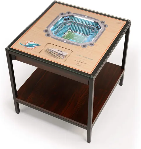 Miniatura 25 de YouTheFan NFL - Mesa auxiliar iluminada StadiumViews de 25 capas