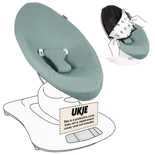 Miniatura 10 de UKJE Liner Baby Rocker Cover compatible con 4moms mamaRoo 4 Old Model Before 2022, funda para columpio de bebé, cubierta de gorila de columpio