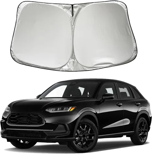 Parasol para parabrisas de automóvil compatible con Honda HRV HR-V 2026 2025 2024 2023 LX Sport EX EX-L accesorios, protector solar para ventana