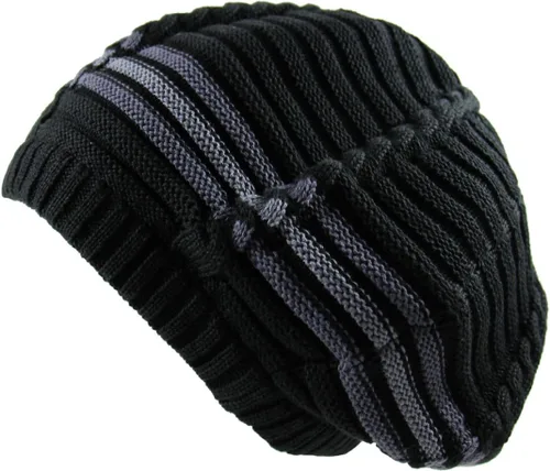 Miniatura 24 de RW Gorro de punto acanalado clásico Rasta 100% algodón