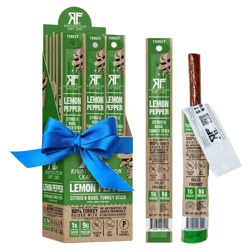 Miniatura 14 de Paquete de variedad de palitos de res Righteous Felon Snack saludable para adultos Sin gluten y ceto Bajo en azúcar y alto en proteínas