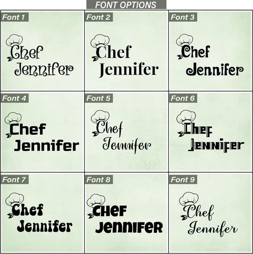 Miniatura 5 de Delantales Personalizados para Mujer y Hombre, Delantal de Chef Personalizado, Delantal de Cocina Personalizado con Bolsillos, Delantales para Asar