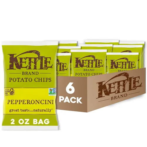 Miniatura 61 de Kettle Brand Papas Fritas, Backyard Barbeque Kettle Chips, Bolsa de Aperitivos, 1.5 Oz