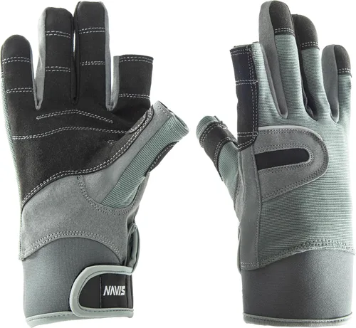 Miniatura 6 de Guantes de vela para hombres y mujeres, remo, barco, pesca, kayak, todos los deportes acuáticos, protección UV perfecta, dedo corto