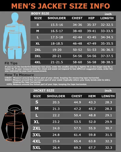 Miniatura 6 de Venustas Chaqueta térmica para hombre con batería de 7.4 V, resistente al viento con capucha desmontable