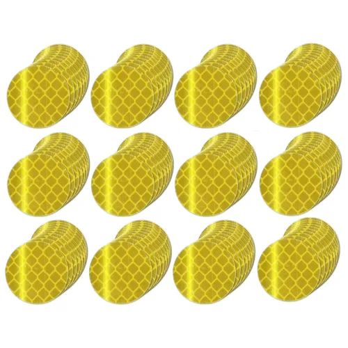 Miniatura 124 de Cinta reflectante blanca de 4 pulgadas, adhesivo de seguridad de advertencia impermeable para exteriores (10 pies)