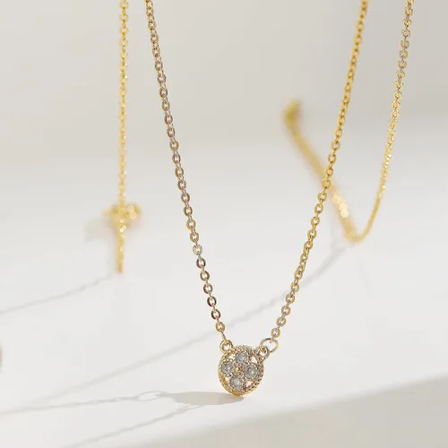 Miniatura 5 de Collner Collar con colgante de corazón de oro de 14 quilates para mujer, delicado collar de estrella, gargantilla de mal de ojo, collar bohemio