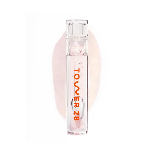 Miniatura 11 de Tower 28 ShineOn Jalea de Labios Lechosa, ALMOND, No Pegajosa, Brillo Labial Vegano Hidratante en Chocolate Lechoso, Aceite de Semilla
