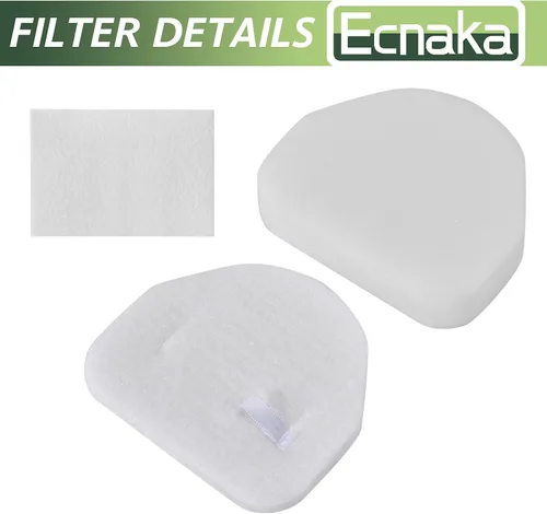 Miniatura 5 de Paquete de 3 filtros de espuma y fieltro de repuesto para Shark Navigator NV100, NV100C, NV100 26, NV105, NV105 26, NV106, UV300, NV450, NV480