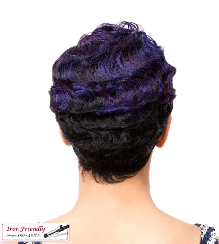 Miniatura 3 de It's A Wig - Peluca de cabello sintético Nuna (612 - rubio pálido)