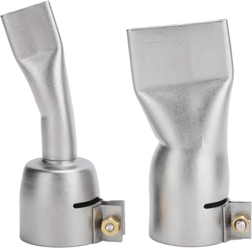 Boquilla de soldadura plana, boquilla de soldadura plana de 0.787 in, boquilla de soldadura de acero inoxidable de 1.575 in, herramienta de soldador
