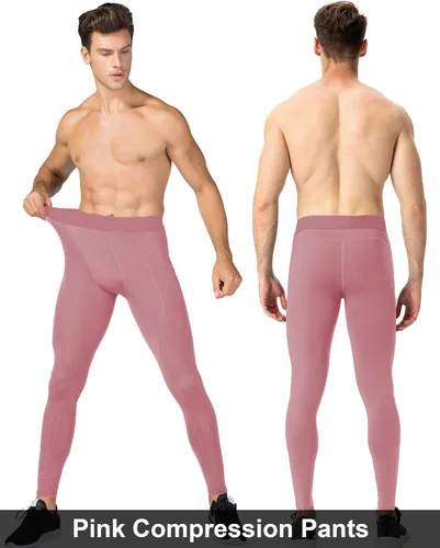 Miniatura 111 de SPVISE Pantalones de compresión para hombre, leggings para deportes, gimnasio, mallas atléticas frescas y secas, capa base para correr, fútbol