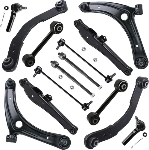 Miniatura 140 de Detroit Axle - Kit de suspensión frontal de 16 piezas para RWD Chrysler 300 Dodge Charger Challenger Magnum 6 brazos de control con rótulas 2