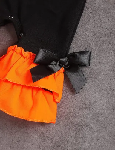 Miniatura 7 de TUEMOS Body de Halloween para bebé niña con diadema, primer conjunto de ropa de Halloween