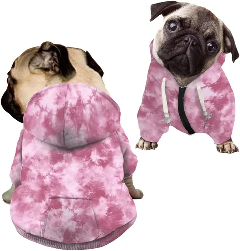 Miniatura 35 de Howilath Disfraz de Halloween de hueso de perro, sudadera con capucha de esqueleto para perro, ropa para mascotas, ropa con cremallera de calavera