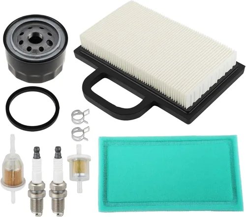 698754 499486 Filtro de aire 696854 Filtro de aceite para briggs stratton Intek Extended Life Series V-Twin 18-26 HP Engine 499486S Air AM125424 Kit