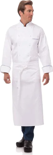 Miniatura 5 de Chef Works - Delantal de chef cónico, Delantal cónico, talla única , Blanco