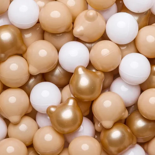 Miniatura 9 de GOGOSO Bear Ball Pit Balls Shapes BPA Free Plastic Play Balls Crush Proof Kids Toddlers Baby Pastel Pelotas Toy Shaped Giant Friendship Bracelet
