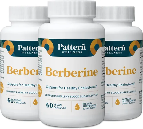 Miniatura 12 de Pattern Wellness Suplemento de berberina con canela de Ceilán orgánica - Soporte antioxidante y metabólico - Bienestar de todo el cuerpo - Sin OMG