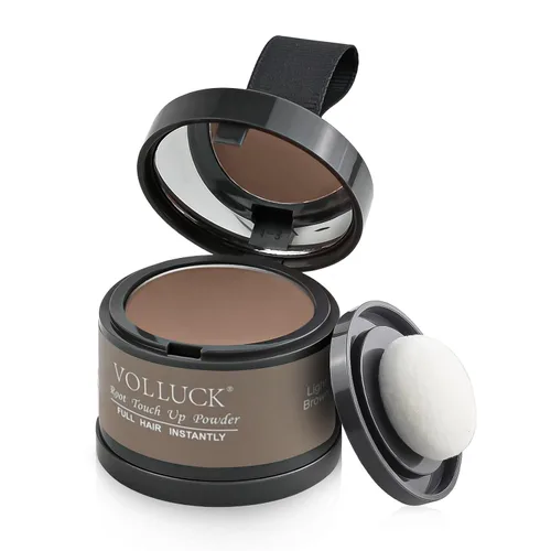 Miniatura 32 de Polvo de retoque de raíz, polvo instantáneo para la línea del cabello para áreas delgadas y cobertura de cabello gris, cobertura de raíz natural