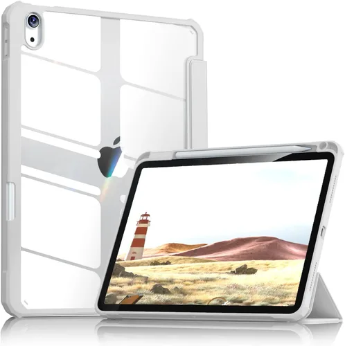 Miniatura 10 de Aoub - Estuche para iPad (A16) 11ª generación 11 pulgadas 2025, iPad 10ª generación 10.9 pulgadas 2022 con soporte para lápiz, con carcasa trasera