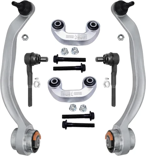 Miniatura 139 de Detroit Axle - Kit de extremo delantero para Chrysler 300 Dodge Charge Challenger 2011-2023, 2 brazos de control inferiores traseros 2 rótulas