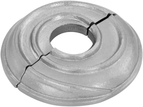 Miniatura 18 de Renovators Supply Manufacturing Placa de escudo de 3,13 pulgadas OD Escutcheon 1/2 en IPS Acabado de cobre antiguo Brida de radiador de aluminio