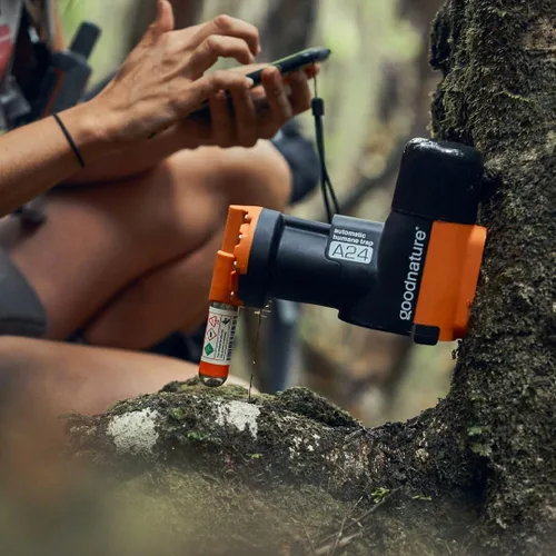 Miniatura 4 de Goodnature Paquete de actualización inteligente, accesorio Bluetooth para la trampa A24 para ratas y ratones, seguimiento de golpes y recordatorios