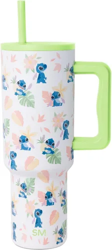Miniatura 27 de Simple Modern Disney - Vaso de 40 onzas con asa y tapa con pajilla, botella de agua reutilizable aislada de acero inoxidable de viaje, regalos