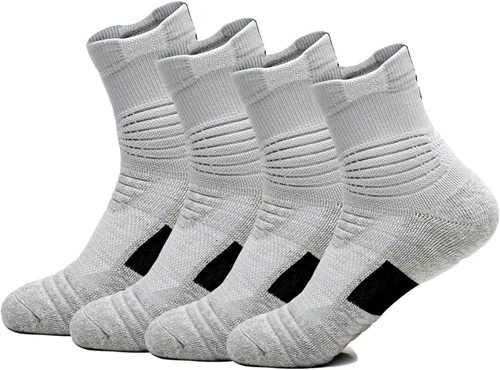 Yoknatt Elite - Calcetines de baloncesto gruesos para ciclismo, calcetines deportivos para hombres, mujeres y niños