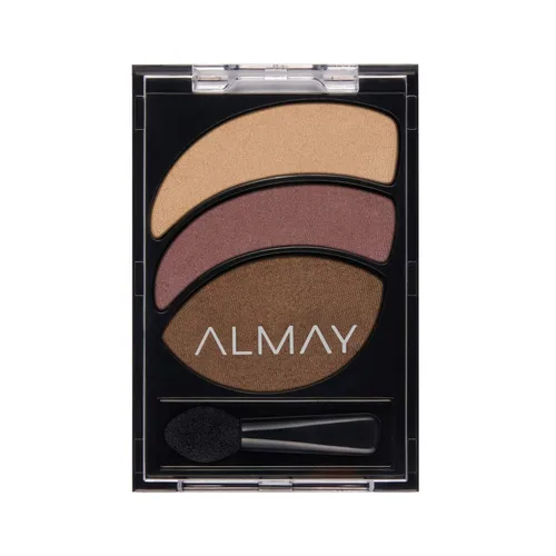 Almay - Paleta de Sombras Trio, Maquillaje de Sombra de Ojos Ahumada de Larga Duración, Tres Tonos, Hipoalergénico, 020 Brasees Ardientes, 0.19 oz