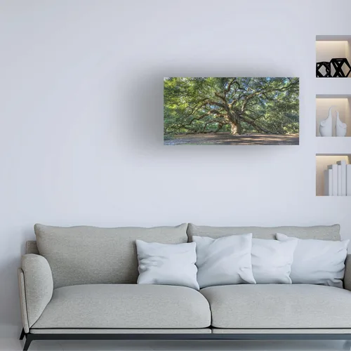 Miniatura 3 de Pierre Leclerc - Lienzo decorativo para pared, diseño de roble ángel de Charleston, para sala de estar, dormitorio u oficina, 16 x 32 pulgadas