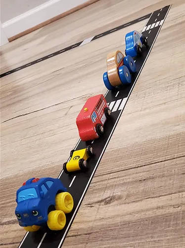 Miniatura 6 de Cinta de pista negra RECER