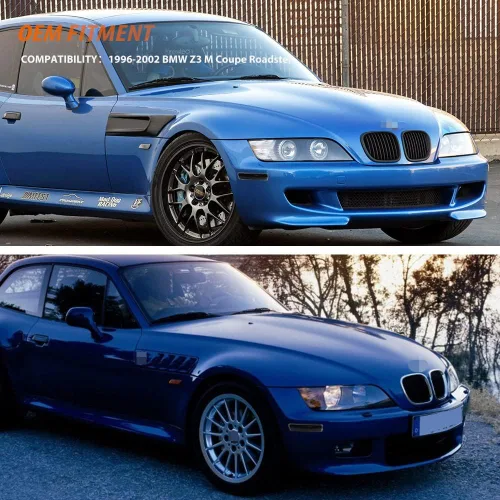 Miniatura 5 de ADIIL Lente ahumada delantera de guardabarros lateral, luz de señal de giro para lámpara de señal de giro compatible con BMW Z3 M Coupe Roadster