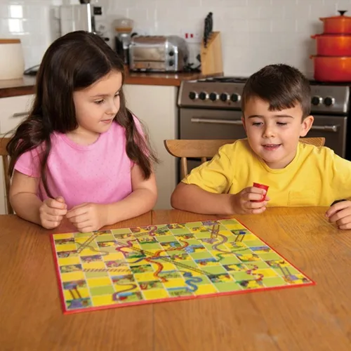 Miniatura 5 de Juego de mesa Ludo serpientes y escaleras.(versión en inglés)