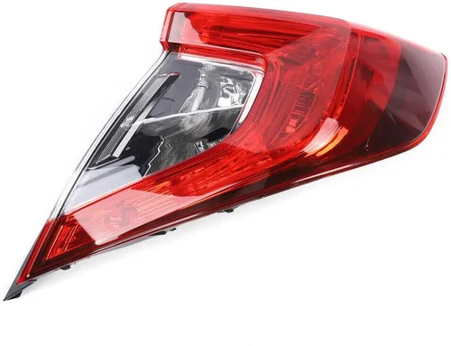 Miniatura 5 de DNYSYSJ Conjunto de luces traseras para Honda Civic Sedan trasero exterior derecho lado del pasajero de 2016 2017 2018 2019 2020 reemplazo