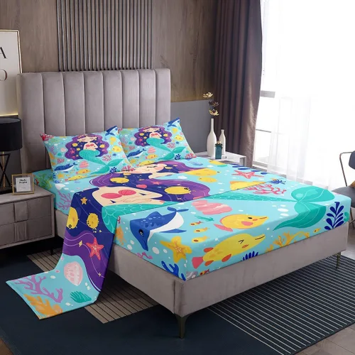 Miniatura 18 de Erosebridal Juego de ropa de cama con estampado de llama para niños y adolescentes, diseño de lobo para decoración de habitación de jugadores, juego