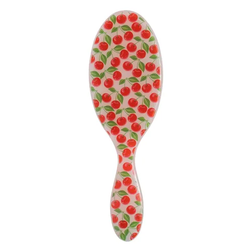 Miniatura 3 de Wet Brush Desenredante original, cereza (Tutti Fruitti), cerdas IntelliFlex ultrasuaves que se deslizan a través de los nudos, cepillo de pelo Tutti