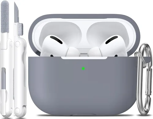 Miniatura 50 de Funda para AirPods con llavero, protección completa, de silicona, accesorios para AirPods, funda para hombres, mujeres y adolescentes, con estuche