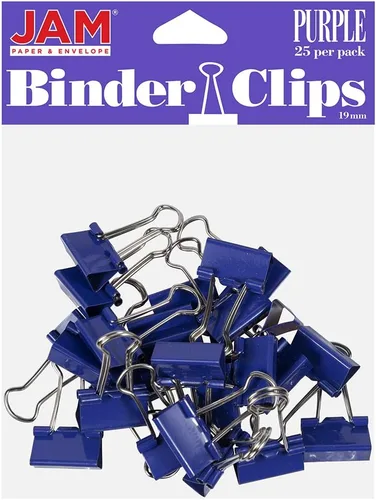Miniatura 13 de Broches aprietapapeles JAM Paper®, Blanco