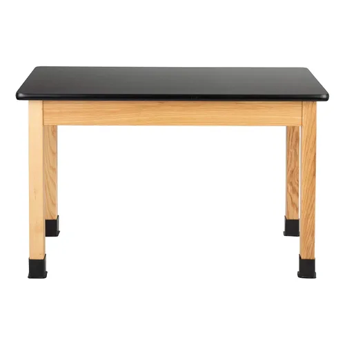 Miniatura 6 de Learniture Mesa de laboratorio científico con parte superior laminada de alta presión (24 pulgadas de ancho x 48 pulgadas de largo)